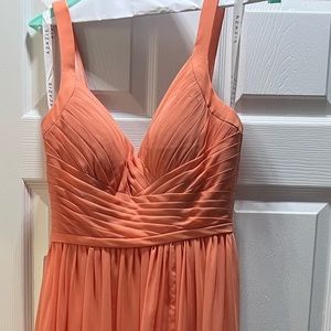 Azazie Chanel Floor-length Dress in Sunset NWT